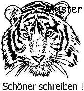 Lehrerstempel Tiger